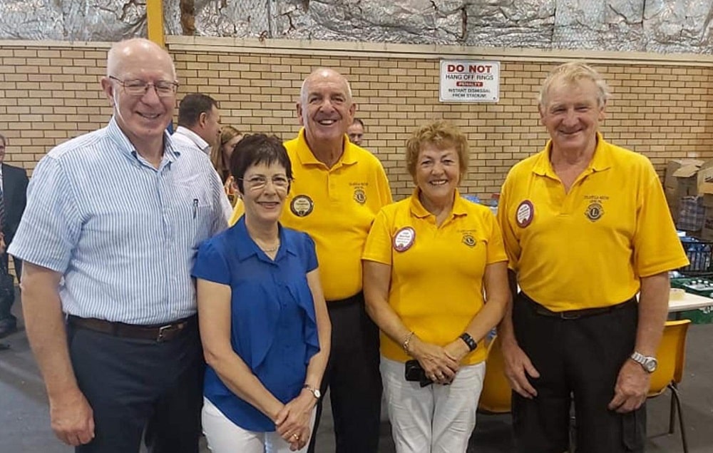 Lions Club Relief Team bushfire Evacuation Centre